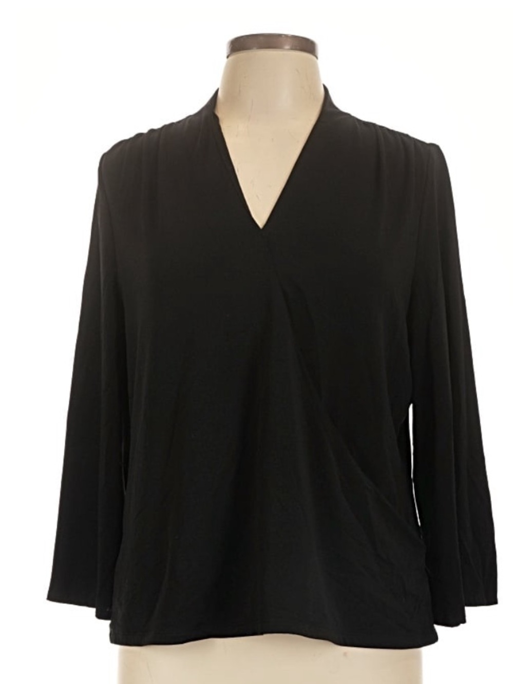 🍂Black V-Neck Long Sleeve Women's Top
